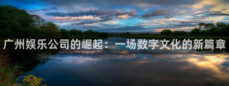 永盈welcome4注册：广州娱乐公司的崛起：一场数字文化的新篇章