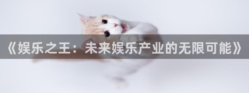 永盈welcome电子有限公司：《娱乐之王：未来娱乐产业的无限可能》